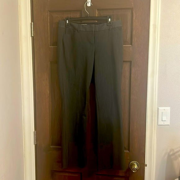 Express size 6 short grey work trousers - Picture 1 of 6